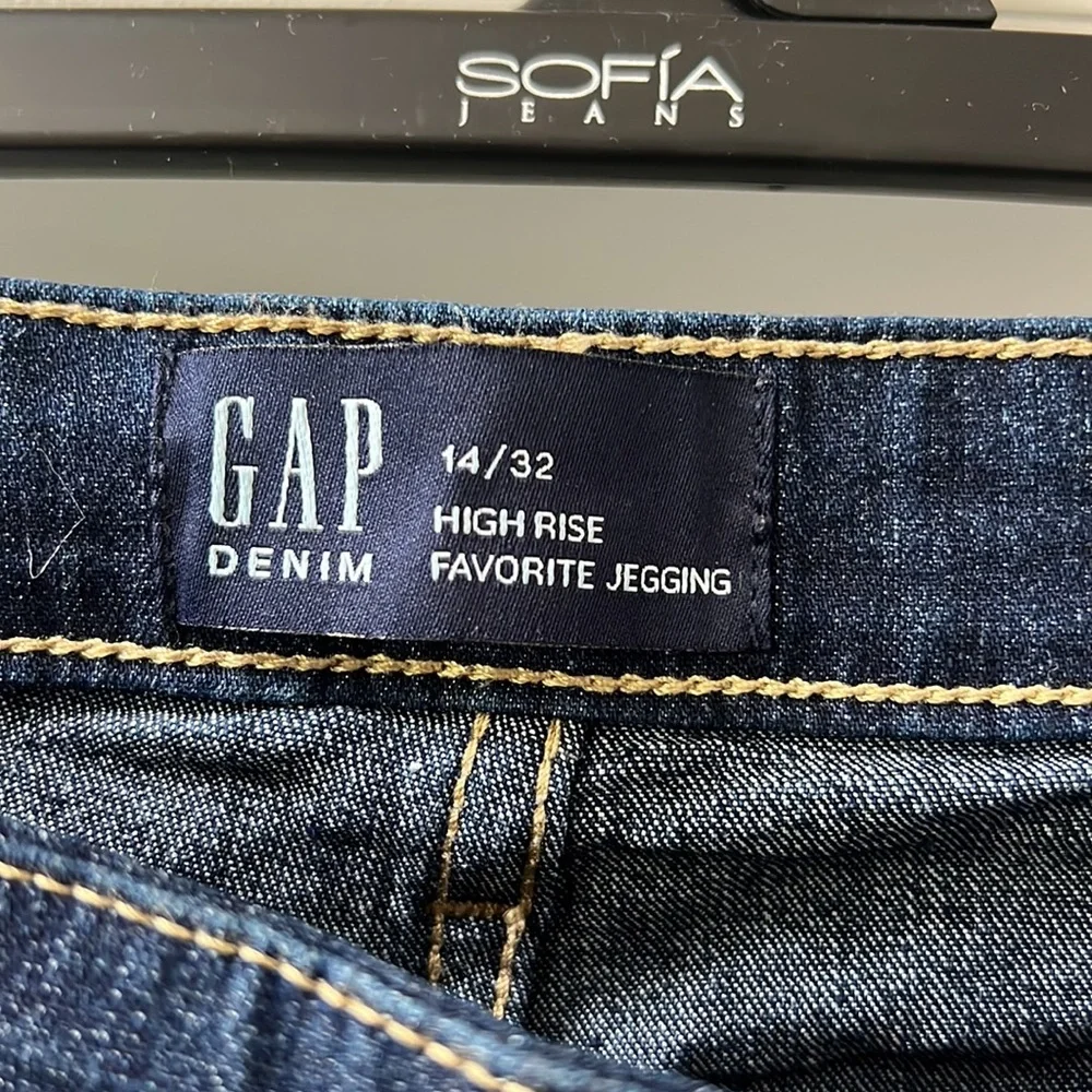 Gap High Rise Favorite Jegging 14/32 - Picture 2 of 3